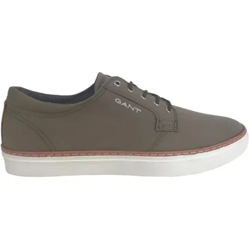 Low Lace Shoe Calamata Green Sneakers , male, Sizes: 8 UK, 12 UK, 10 UK, 11 UK - Gant - Modalova