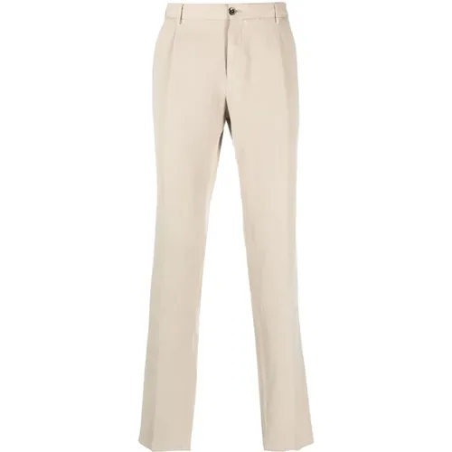 Lyocell/linen/cotton pants , male, Sizes: XL - PT Torino - Modalova
