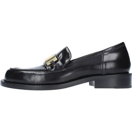 Flache Schuhe Schwarz , Damen, Größe: 40 EU - Pomme D'or - Modalova