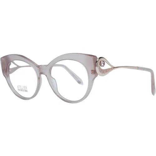 Glasses, female, , Size: ONE SIZE Cat Eye Optical Frames - Swarovski - Modalova