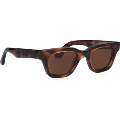 Braune Sonnenbrille Elegante Acetat-Kollektion - CHiMi - Modalova