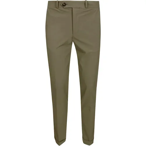 Chino Pants with Belt Loops , male, Sizes: 3XL, L, 2XL - RRD - Modalova