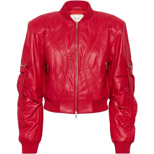 Bomber Jackets, female, , Size: M Zania Bomber Jacket - Gestuz - Modalova