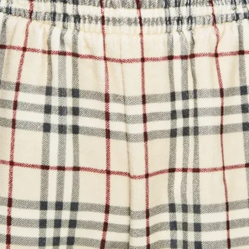 Pre-owned Shorts, male, , Size: 4XS Pre-owned Fabric bottoms - Burberry Vintage - Modalova