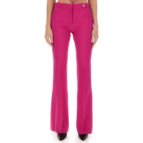 Medusa '95 flare pants in wool , female, Sizes: XS - Versace - Modalova