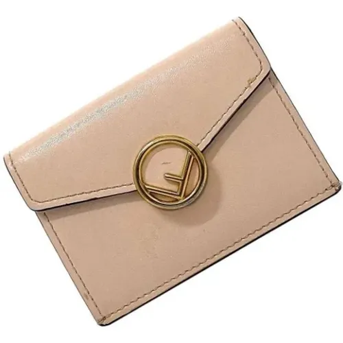 Pre-owned Wallets, female, , Size: ONE SIZE Pre-owned Leather wallets - Fendi Vintage - Modalova