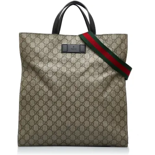 Pre-owned Tote Bags, female, , Size: ONE SIZE Pre-owned Fabric totes - Gucci Vintage - Modalova