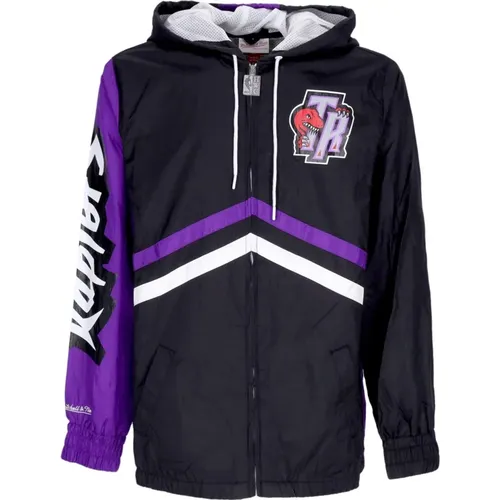 Sportswear, male, , Size: XL Toronto Raptors Windbreaker NBA Full Zip - Mitchell & Ness - Modalova