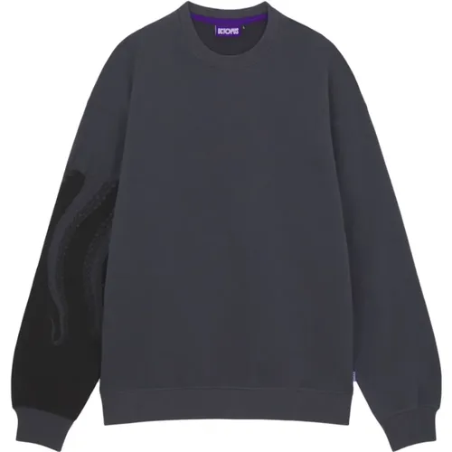 Herren Crewneck Sweatshirt , Herren, Größe: XS - Octopus - Modalova