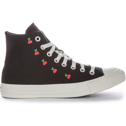 Cherries A08142C Red Women , female, Sizes: 8 UK, 3 1/2 UK, 6 1/2 UK, 4 1/2 UK, 3 UK, 5 UK, 4 UK - Converse - Modalova