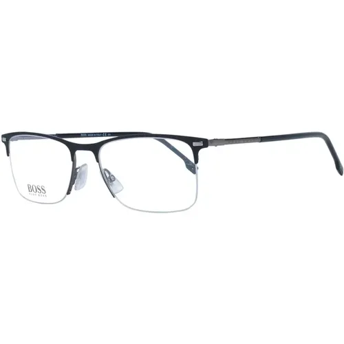 Glasses, male, , Size: ONE SIZE Rectangle Optical Frames - Hugo Boss - Modalova