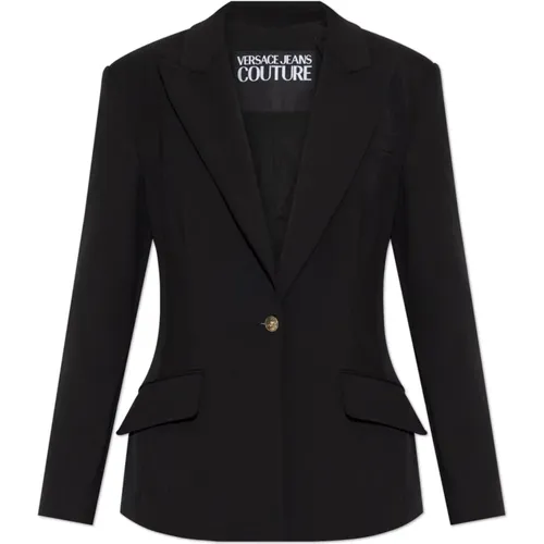 Blazer mit Taschen , Damen, Größe: 2XS - Versace Jeans Couture - Modalova