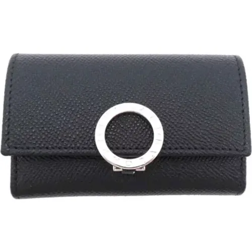 Pre-owned Accessories, male, , Size: ONE SIZE Pre-owned Leather key-holders - Bvlgari Vintage - Modalova