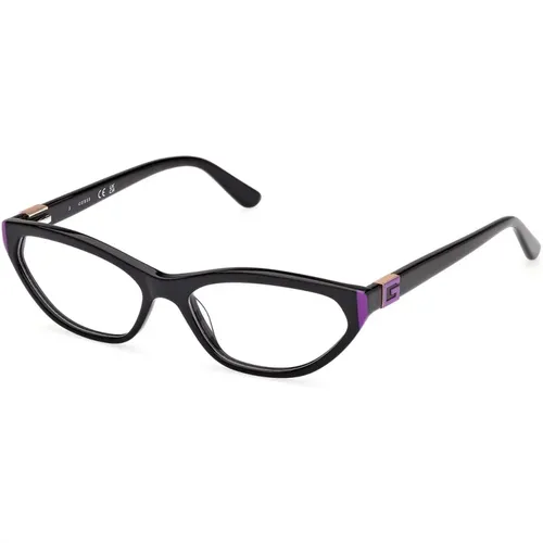 Cat-Eye Brille Hebt Deinen Stil Hervor , Damen, Größe: 54 MM - Guess - Modalova
