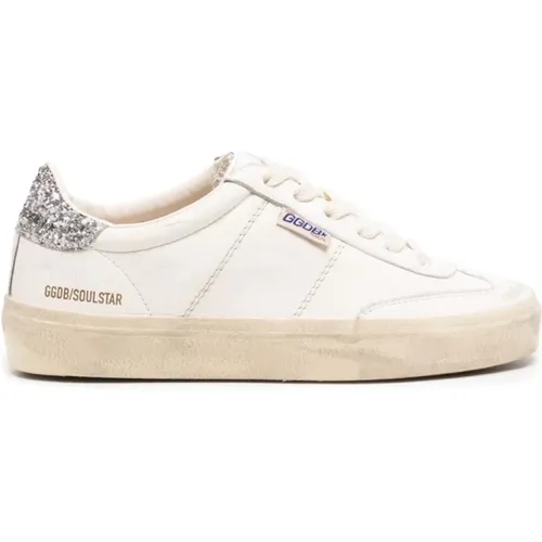 Silver Soul Star Sneakers , female, Sizes: 8 UK, 6 UK, 3 UK, 7 UK, 2 UK, 4 UK, 5 UK - Golden Goose - Modalova