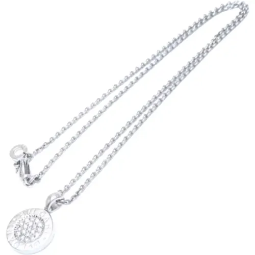 Pre-owned Jewellery, female, , Size: ONE SIZE Pre-owned Metal necklaces - Bvlgari Vintage - Modalova