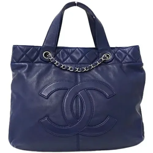 Pre-owned Tote Bags, female, , Size: ONE SIZE Pre-owned Leather totes - Chanel Vintage - Modalova