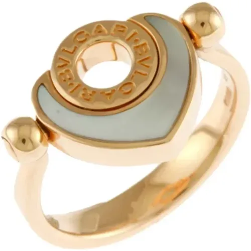 Pre-owned Jewellery, female, , Size: ONE SIZE Pre-owned Rose Gold rings - Bvlgari Vintage - Modalova