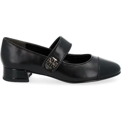 Cap-Toe Mary Jane Ballet Shoes , female, Sizes: 8 UK, 4 1/2 UK, 6 UK, 3 UK, 5 1/2 UK, 4 UK, 5 UK, 7 UK - TORY BURCH - Modalova