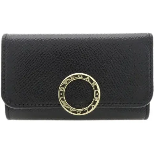 Pre-owned Accessories, female, , Size: ONE SIZE Pre-owned Leather key-holders - Bvlgari Vintage - Modalova