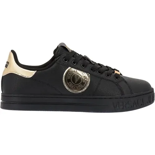 Stylische Sneakers , Herren, Größe: 42 EU - Versace Jeans Couture - Modalova