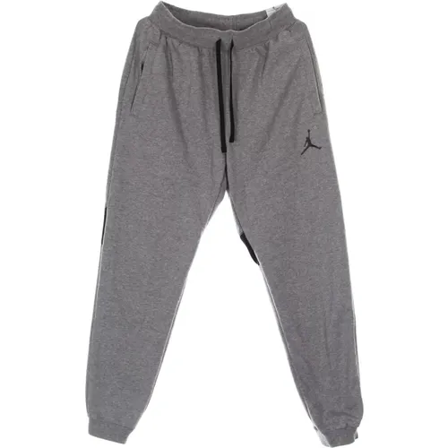 Sweatpants, male, , Size: XL Air Fleece Pant Carbon Heather/Black - Jordan - Modalova