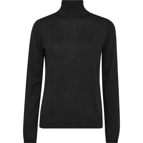 Soft Knit Highneck Sweater , female, Sizes: S - MOS MOSH - Modalova