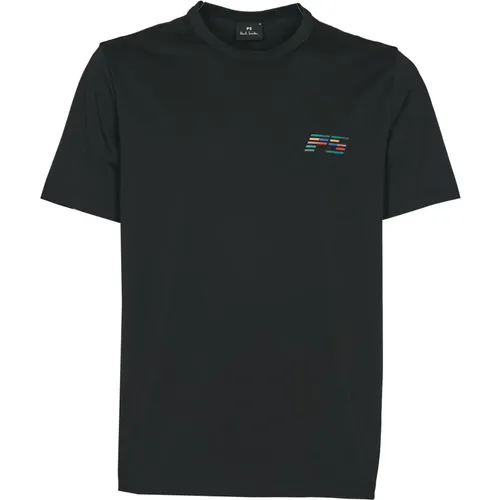 Schwarze T-Shirts und Polos , Herren, Größe: XL - Paul Smith - Modalova