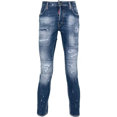 Slim-fit Jeans , Herren, Größe: 3XL - Dsquared2 - Modalova