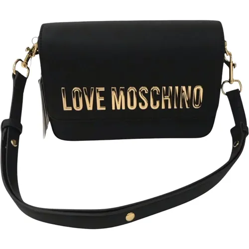 Schwarze Taschen für stilvolle Outfits , Damen, Größe: ONE Size - Love Moschino - Modalova