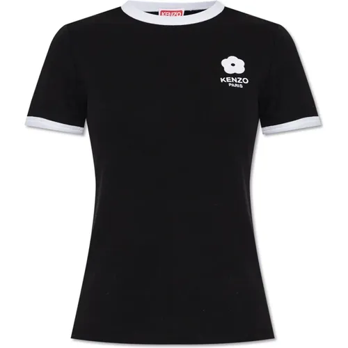 T-Shirt mit Logo , Damen, Größe: XS - Kenzo - Modalova