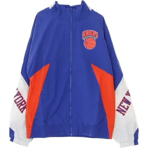 Light Jackets, male, , Size: M NBA Midseason Windbreaker Jacket - Mitchell & Ness - Modalova