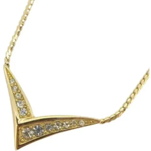 Pre-owned Gold dior-jewelry , female, Sizes: ONE SIZE - Dior Vintage - Modalova