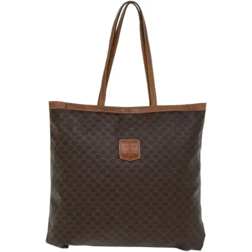 Pre-owned Tote Bags, female, , Size: ONE SIZE Pre-owned Canvas totes - Celine Vintage - Modalova