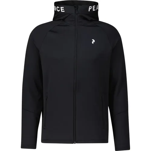 Übergangsjacke mit Kapuze , Herren, Größe: S - Peak Performance - Modalova