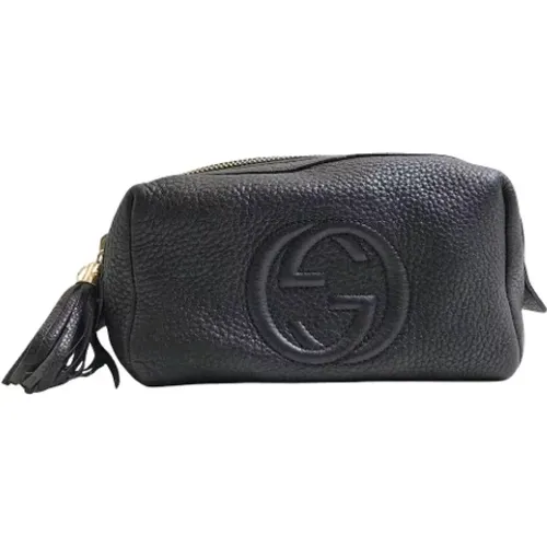 Pre-owned Clutches, female, , Size: ONE SIZE Pre-owned Leather gucci-bags - Gucci Vintage - Modalova