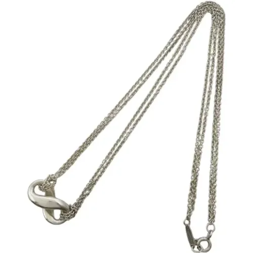 Pre-owned Jewellery, female, , Size: ONE SIZE Pre-owned Silver necklaces - Tiffany & Co. Pre-owned - Modalova