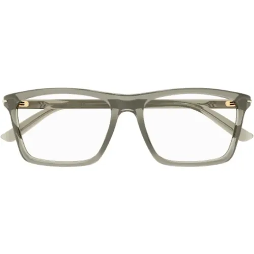 Glasses, unisex, , Size: ONE SIZE Square-shaped Acetate Sunglasses with Web Motif - Gucci - Modalova