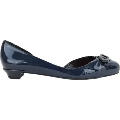 Pre-owned Leather flats , female, Sizes: 7 UK - Marc Jacobs Pre-owned - Modalova