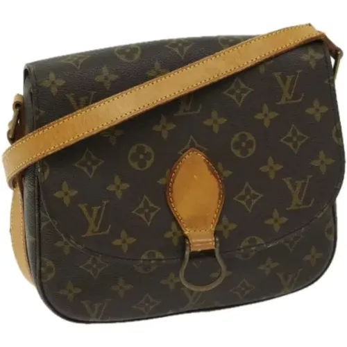 Pre-owned Canvas shoulder-bags , female, Sizes: ONE SIZE - Louis Vuitton Vintage - Modalova