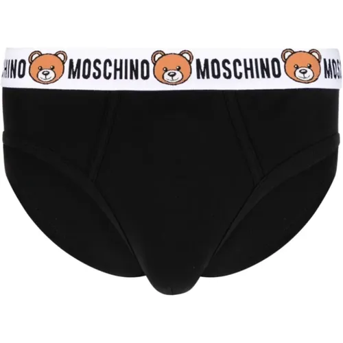 Bottoms, male, , Size: XS Teddy Bear Logo Underwear - Moschino - Modalova