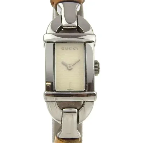 Pre-owned Watches, female, , Size: ONE SIZE Pre-owned Metal watches - Gucci Vintage - Modalova