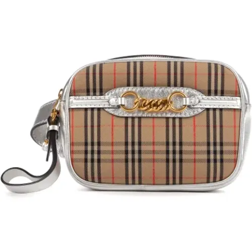 Pre-owned Belt Bags, female, , Size: ONE SIZE Pre-owned Canvas crossbody-bags - Burberry Vintage - Modalova