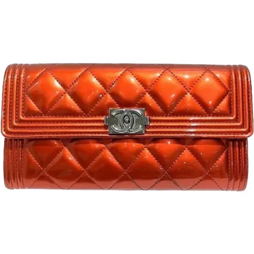 Pre-owned Wallets, female, , Size: ONE SIZE Pre-owned Leather wallets - Chanel Vintage - Modalova