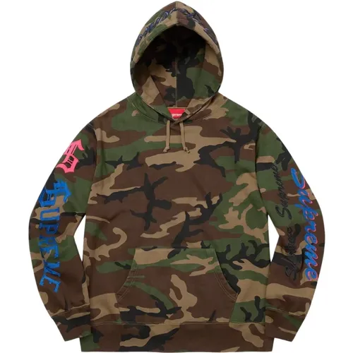 Limitierte Auflage Multi Logo Kapuzenpullover Woodland Camo - Supreme - Modalova