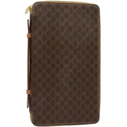 Pre-owned Wallets, female, , Size: ONE SIZE Pre-owned Leather wallets - Celine Vintage - Modalova