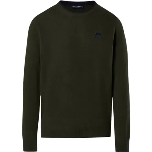 Round-neck Knitwear, male, , Size: 3XL Crew Neck Sweater - North Sails - Modalova