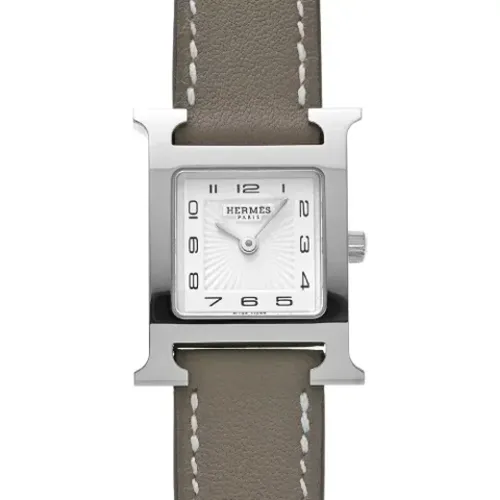 Pre-owned Stainless Steel watches , female, Sizes: ONE SIZE - Hermès Vintage - Modalova