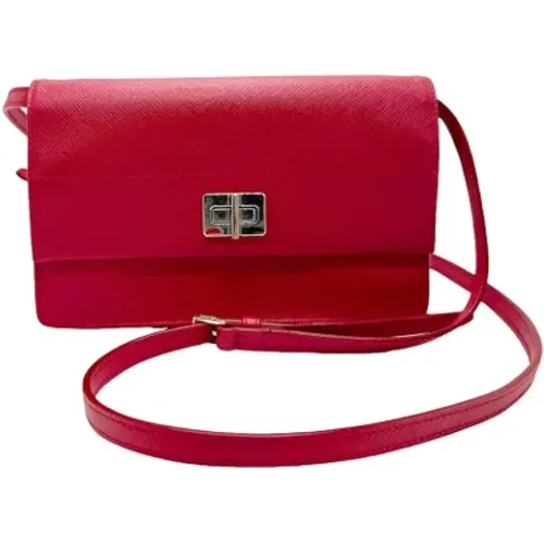 Pre-owned Cross Body Bags, female, , Size: ONE SIZE Pre-owned Leather prada-bags - Prada Vintage - Modalova