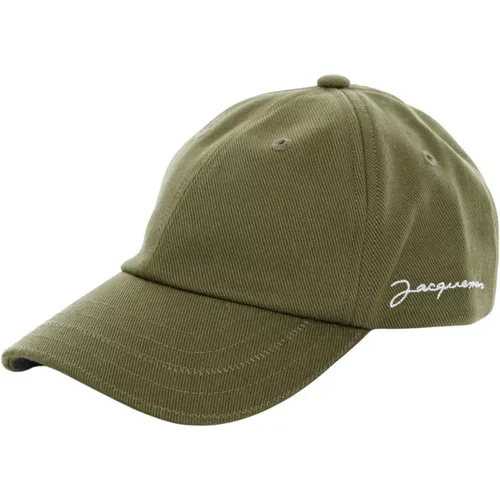 Six-Panel Cap mit Verstellbarem Rücken , Herren, Größe: 56 CM - Jacquemus - Modalova